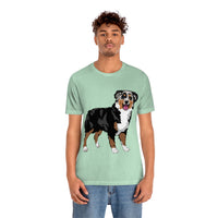 Australian Shepherd Unisex Jersey Short Sleeve Tee, XS-3XL, 14 Colors, Soft Cotton, Light Fabric, FREE Shipping, Made in USA!!