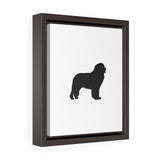 Newfoundland Vertical Framed Premium Gallery Wrap Canvas