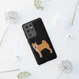 Shiba Inu Tough Cell Phone Cases, 33 Cases, Impact Resistant, 2 Layer Case, FREE Shipping, Made in USA!!