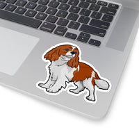 Cavalier King Charles Spaniel Kiss-Cut Stickers