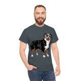 Australian Shepherd Unisex Heavy Cotton Tee, S-5XL, 12 Colors, 100% Cotton, Light Fabric, FREE Shipping, Made in USA!!