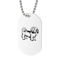 Shih Tzu Dog Tag Necklace