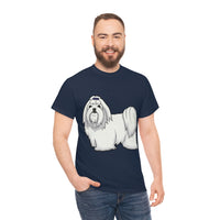 Maltese Unisex Heavy Cotton Tee, S - 5XL, 12 Colors, 100% Cotton, Medium Fabric, FREE Shipping, Made in USA!!