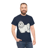 Maltese Unisex Heavy Cotton Tee, S - 5XL, 12 Colors, 100% Cotton, Medium Fabric, FREE Shipping, Made in USA!!
