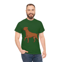 Rhodesian Ridgeback Unisex Heavy Cotton Tee, S - 5XL, 12 Colors, Cotton, Medium Fabric, FREE Shipping, Made in USA!!