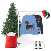 Dachshund Unisex Heavy Blend™ Crewneck Sweatshirt, S - 2XL, 14 Colors, Cotton/Polyester, Medium Fabric, FREE Shipping, Made in USA!!