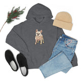 French Bulldog Unisex Heavy Blend Hooded Sweatshirt, S - 5XL, 12 Colors, FREE Shipping, Made in USA!!