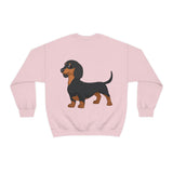 Dachshund Unisex Heavy Blend™ Crewneck Sweatshirt, S - 2XL, 14 Colors, Cotton/Polyester, Medium Fabric, FREE Shipping, Made in USA!!