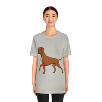Rhodesian Ridgeback Unisex Jersey Short Sleeve Tee, S - 3XL, 16 Colors, Light Fabric Cotton, FREE Shipping, Made in USA!!