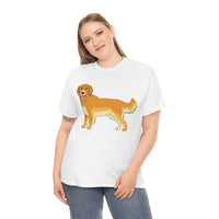 Golden Retriever Unisex Heavy Cotton Tee