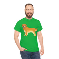 Golden Retriever Unisex Heavy Cotton Tee