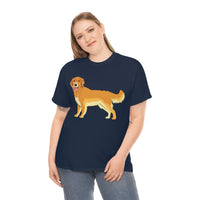 Golden Retriever Unisex Heavy Cotton Tee