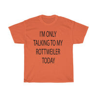 Rottweiler Unisex Heavy Cotton Tee