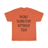Rottweiler Unisex Heavy Cotton Tee