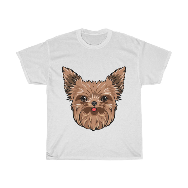 Yorkshire Terrier Unisex Heavy Cotton Tee
