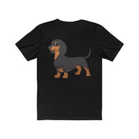 Dachshund  Unisex Jersey Short Sleeve Tee