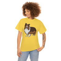 Shetland Sheepdog Unisex Heavy Cotton Tee