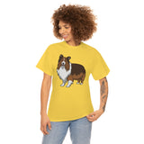 Shetland Sheepdog Unisex Heavy Cotton Tee