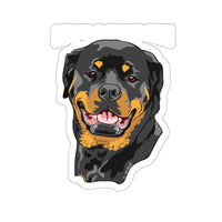 Rottweiler Die-Cut Stickers, Water Resistant Vinyl, 5 Sizes, Matte Finish, Indoor/Outdoor, FREE Shipping, Made in USA!!