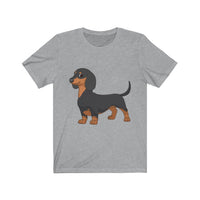 Dachshund  Unisex Jersey Short Sleeve Tee