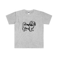 Shih Tzu Men's Fitted Short Sleeve Tee