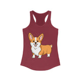 Pembroke Welsh Corgi Women's Ideal Racerback Tank