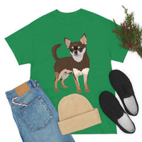 Chihuahua Unisex Heavy Cotton Tee, S - 5XL, 12 Colors, 100% Cotton, Made in the Usa, Free Shipping!!