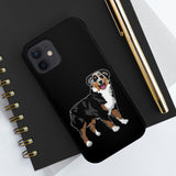 Australian Shepherd Case Mate Tough Cell Phone Cases, Wireless Charging, Extremely Strong Plastic, FREE Shipping, Made in USA!!