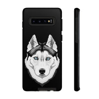 Siberian Husky Tough Cell Phone Cases, 33 Types of Cases, 2 Layer Case, Impact Resistant, FREE Shipping, Made in USA!!