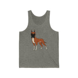 Great Dane Unisex Jersey Tank