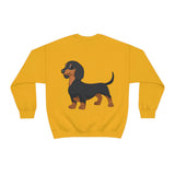 Dachshund Unisex Heavy Blend™ Crewneck Sweatshirt, S - 2XL, 14 Colors, Cotton/Polyester, Medium Fabric, FREE Shipping, Made in USA!!