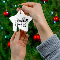 Shih Tzu Ceramic Ornaments