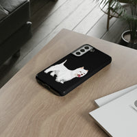 West Highland White Terrier Tough Cell Phone Cases, Impact Resistant, Matte or Glossy, FREE Shipping, Made in USA!!