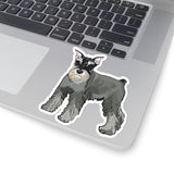 Miniature Schnauzer Kiss-Cut Stickers