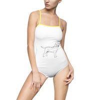 Labrador Retriever Women's One-piece Swimsuit