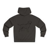 Labrador Retriever Hoodies, Men's Lightweight Pullover Hooded Sweatshirt