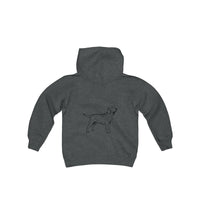 Labrador Retriever Boys Hoodies, Kids Heavy Blend Hooded Sweatshirt