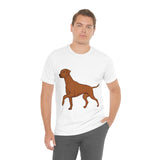 Rhodesian Ridgeback Unisex Jersey Short Sleeve Tee, S - 3XL, 16 Colors, Light Fabric Cotton, FREE Shipping, Made in USA!!