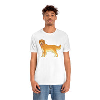 Golden Retriever Unisex Jersey Short Sleeve Tee