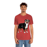 Australian Shepherd Unisex Jersey Short Sleeve Tee, XS-3XL, 14 Colors, Soft Cotton, Light Fabric, FREE Shipping, Made in USA!!