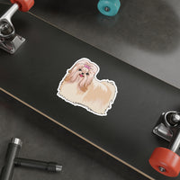 Havanese Die-Cut Stickers, Water Resistant Vinyl, 5 Sizes, Matte Finish, Indoor/Outdoor, FREE Shipping, Made in USA!!