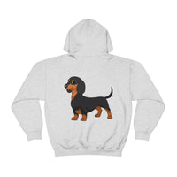 Dachshund Unisex Heavy Blend™ Hooded Sweatshirt, S - 5XL, 13 Colors, Cotton/Polyester, FREE Shipping, Made in USA!!