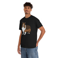 Shetland Sheepdog Unisex Heavy Cotton Tee