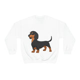 Dachshund Unisex Heavy Blend™ Crewneck Sweatshirt, S - 2XL, 14 Colors, Cotton/Polyester, Medium Fabric, FREE Shipping, Made in USA!!