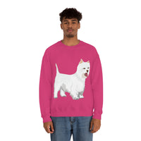 West Highland White Terrier Unisex Heavy Blend™ Crewneck Sweatshirt, S - 5XL, Cotton/Polyester, FREE Shipping, Made in USA!!