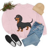 Dachshund Unisex Heavy Blend™ Crewneck Sweatshirt, S - 2XL, 14 Colors, Cotton/Polyester, Medium Fabric, FREE Shipping, Made in USA!!