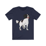 English Springer Spaniel Unisex Jersey Short Sleeve Tee, S - 3XL, 17 Colors, Light Fabric, Made in the USA!!