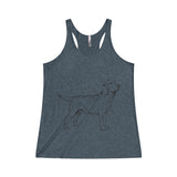 Labrador Retriever Tank Tops for Women Tri-Blend Racerback Tank