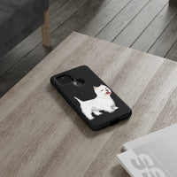 West Highland White Terrier Tough Cell Phone Cases, Impact Resistant, Matte or Glossy, FREE Shipping, Made in USA!!