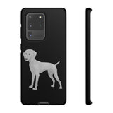 Weimaraner Tough Cell Phone Cases
